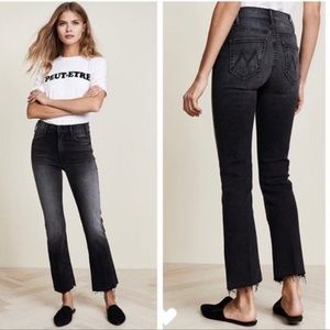 MOTHER The Hustler Ankle Fray Cat Got Your Tongue